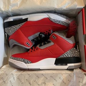 Jordan 3 Red Cement DS